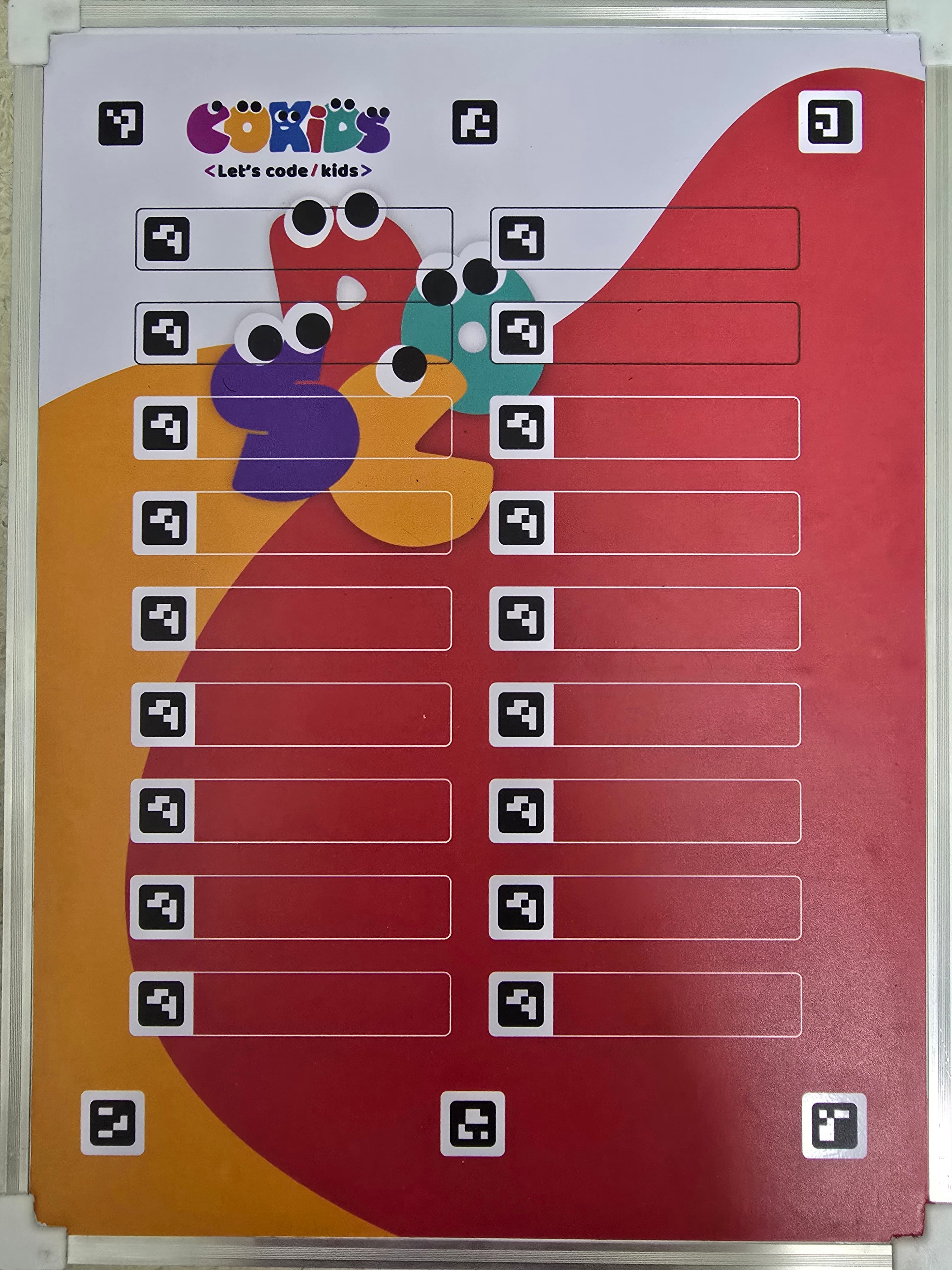 لوحة البرمجة